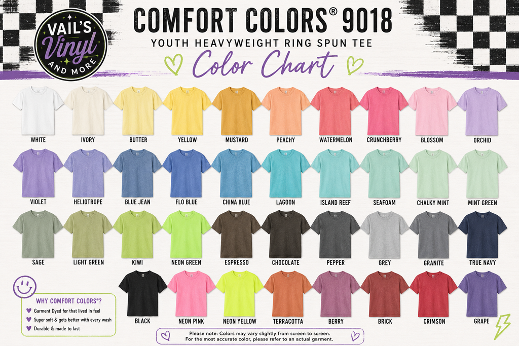 SUMMER Tee | Youth | Comfort Colors