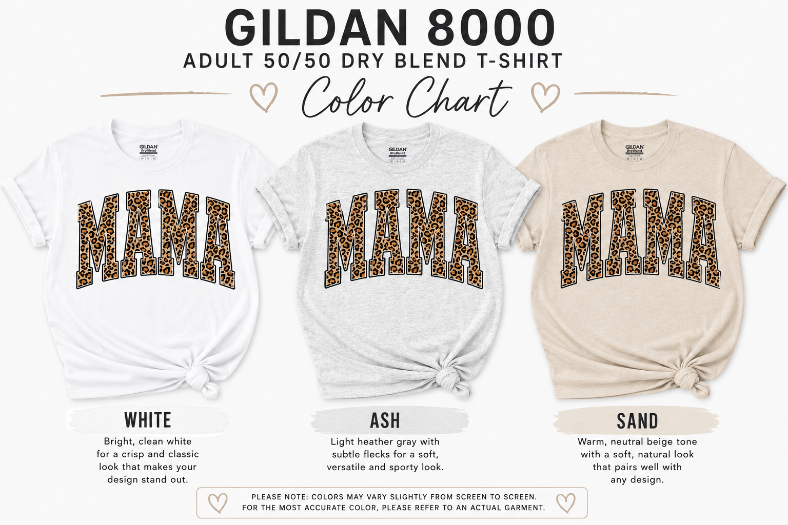 Leopard MAMA Tee | Sublimation