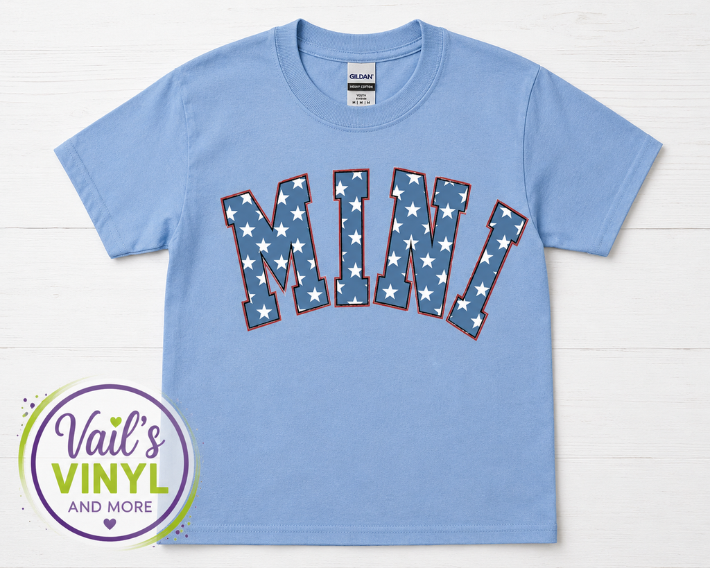 USA MINI Youth Tee | 4th of July | Gildan
