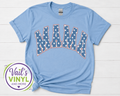 USA MAMA Tee | 4th of July | Gildan