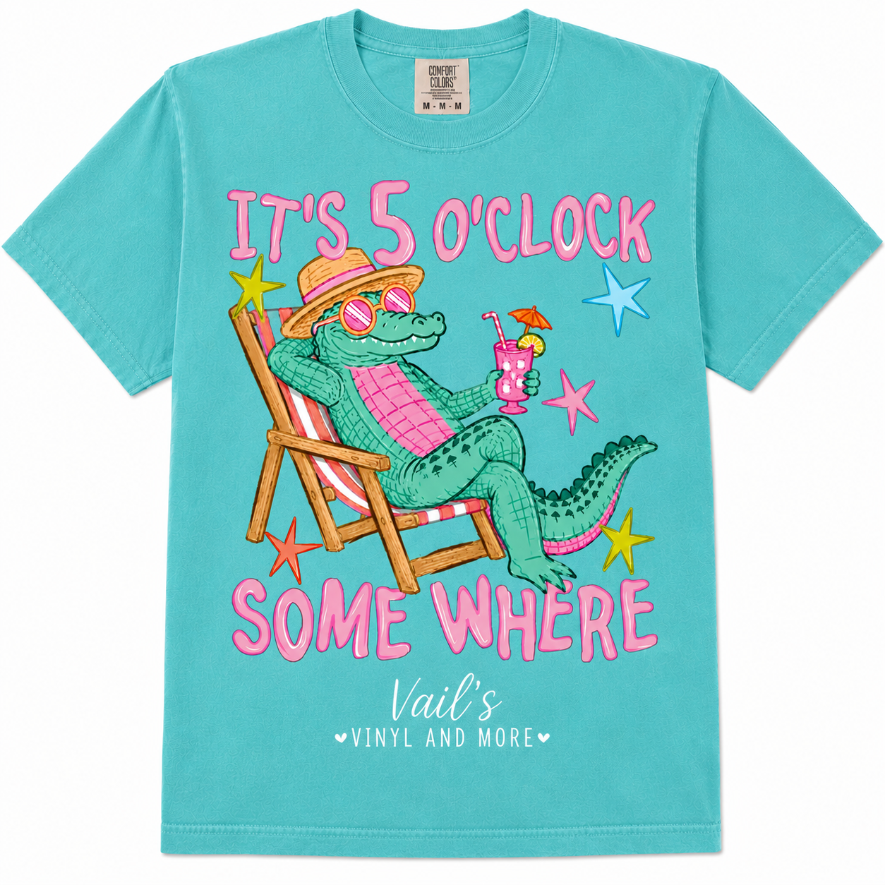 5 O’clock Somewhere Tee | Adult | Comfort Colors